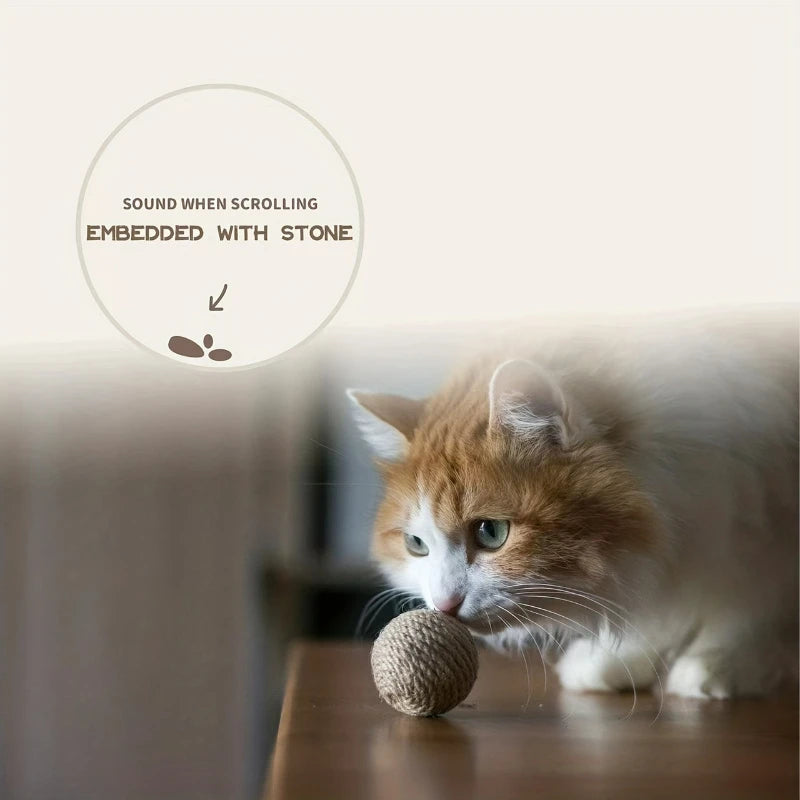 Sisal balletjes (3 stuks)