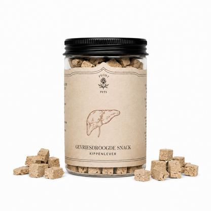 Gevriesdroogde snacks