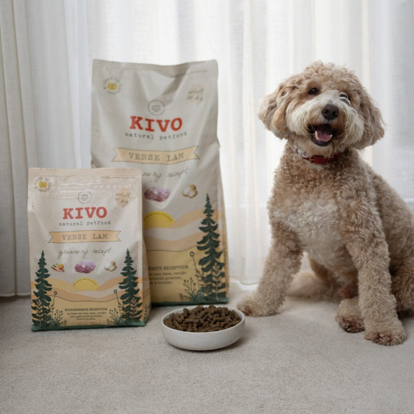 Kivo persbrok verse droogvoer