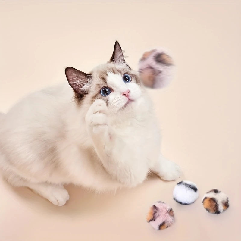 Leopard balletjes (3 stuks)