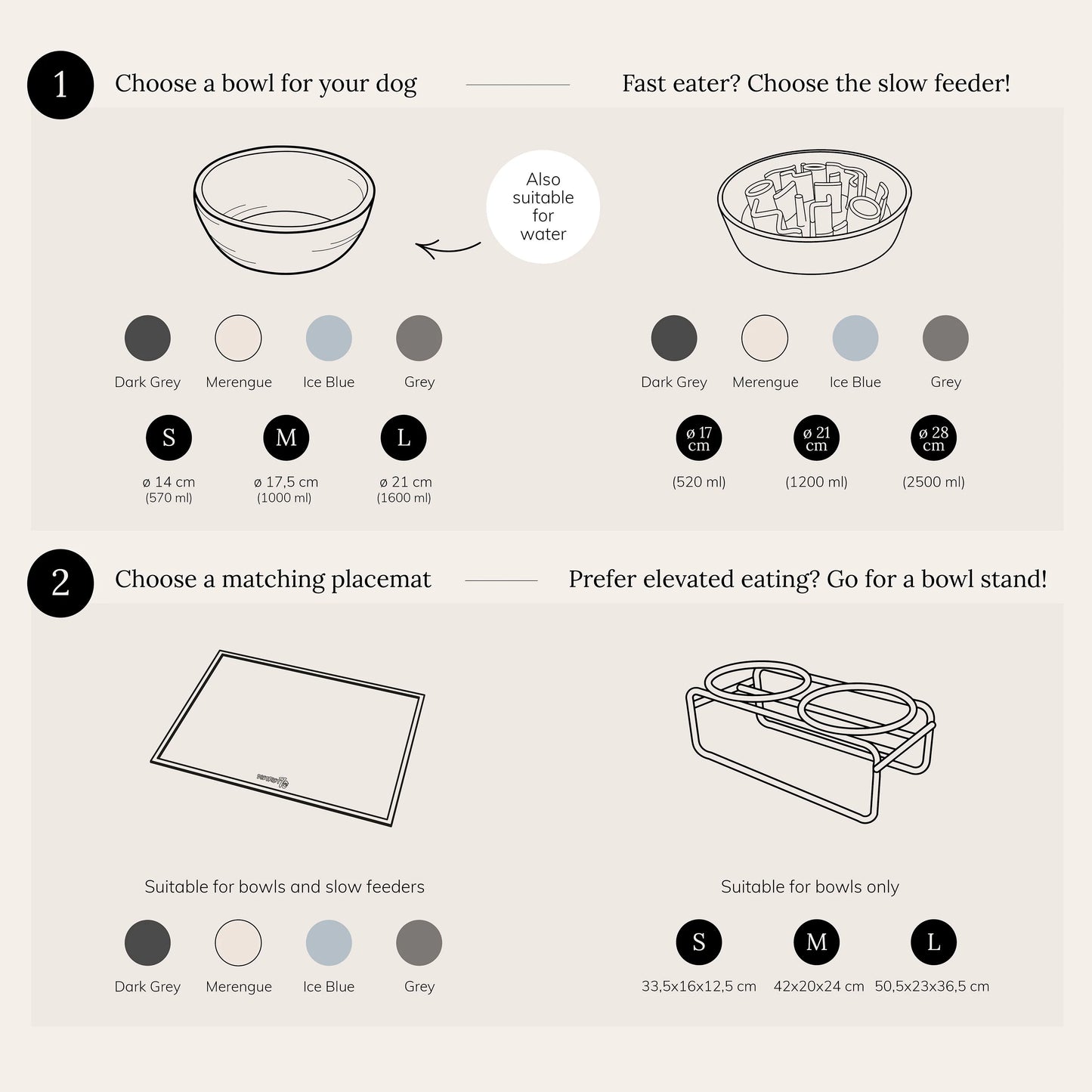 BAMBOO voerbak - Hond