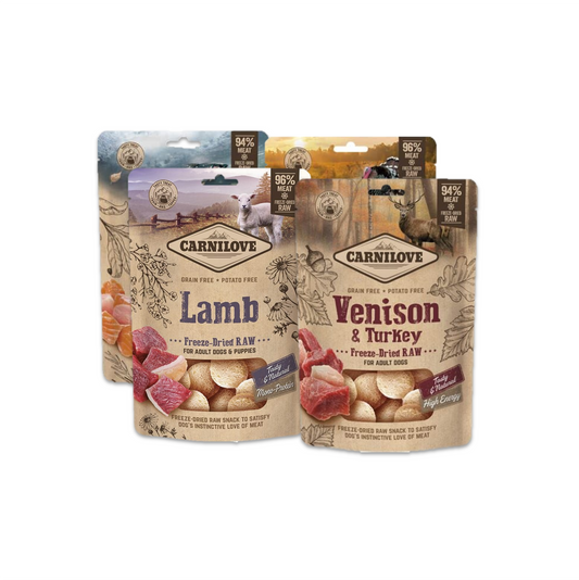 Carnilove Raw gevriesdroogde snacks