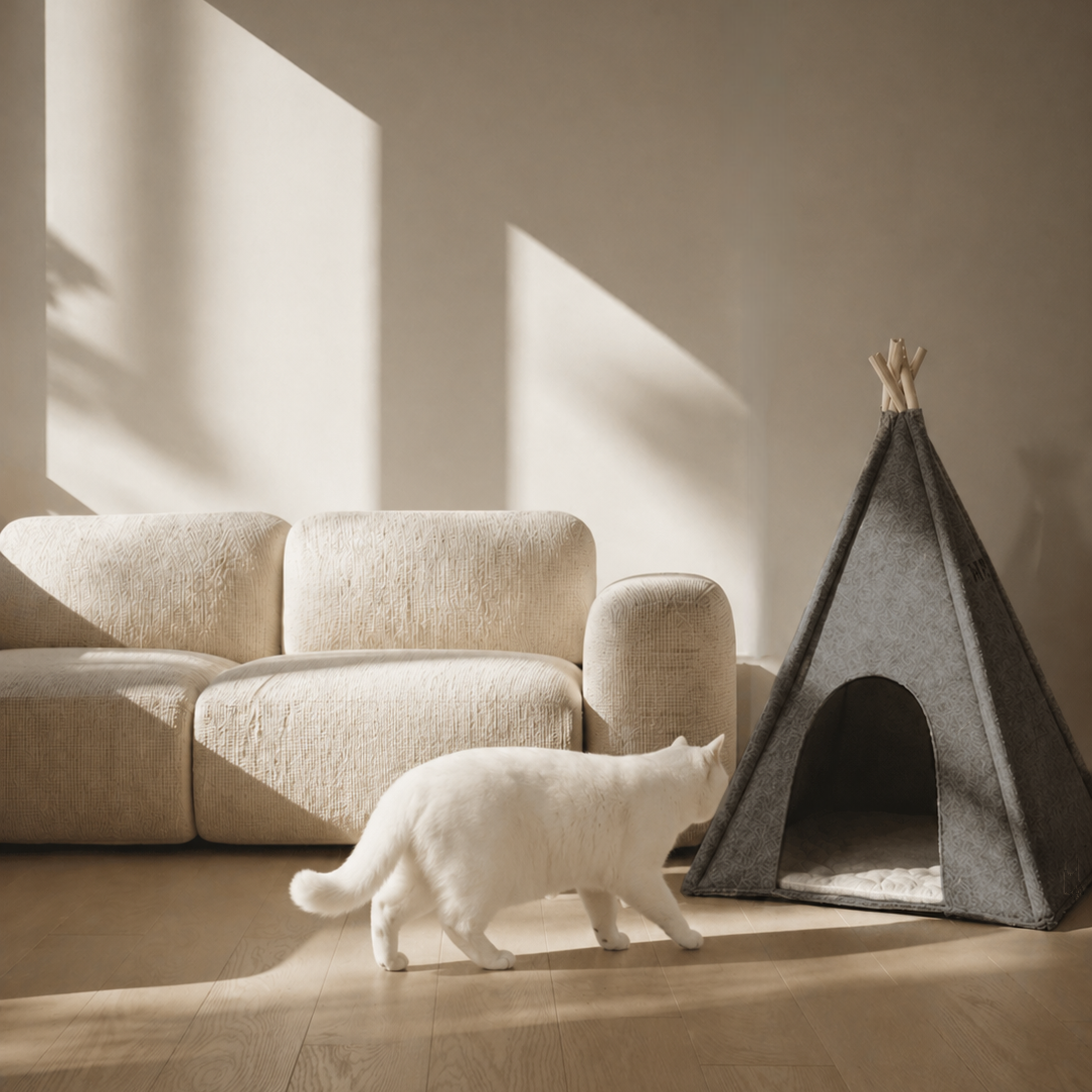 Tipi kattenhuisje