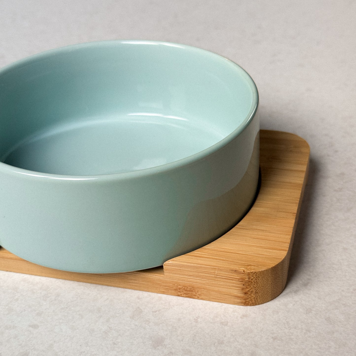 Dubbele keramische voerbak