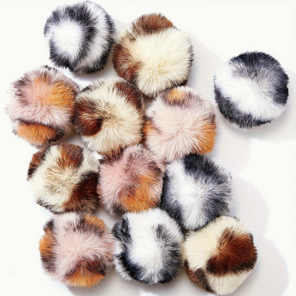 Leopard balletjes (3 stuks)