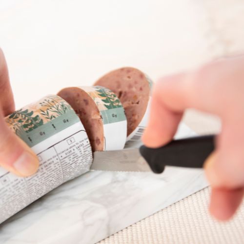 Kivo gestoomde worst