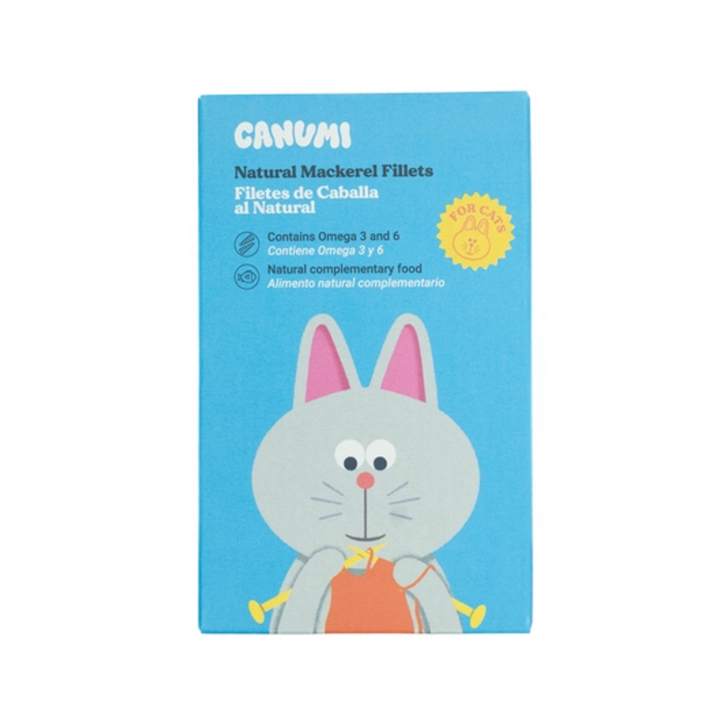 Makreelfilets in blik voor katten