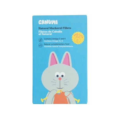 Makreelfilets in blik voor katten