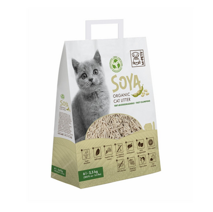 Soja kattenbakvulling
