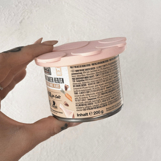 Deksels voor blikvoeding