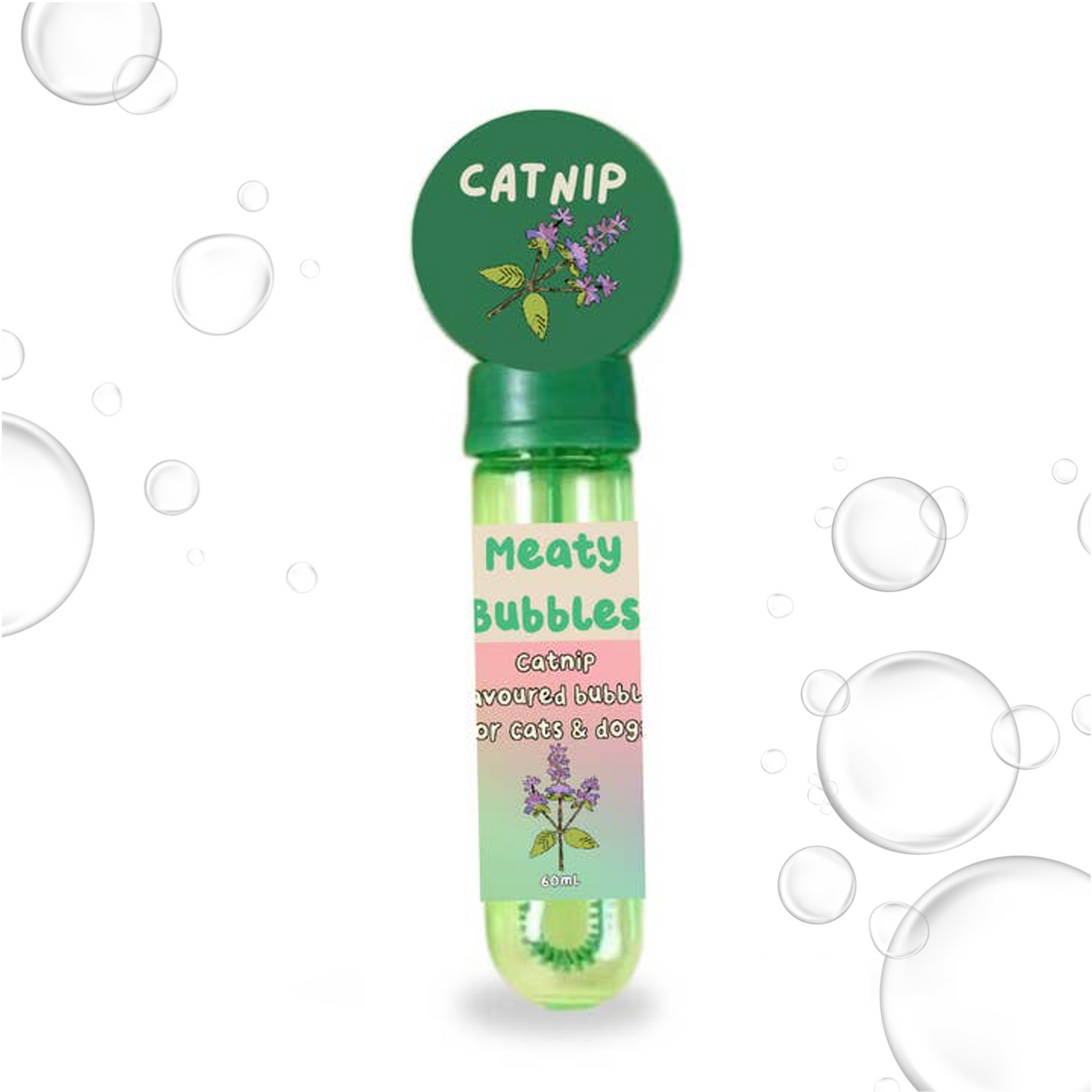 Catnip bubbles