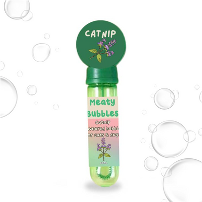 Catnip bubbles