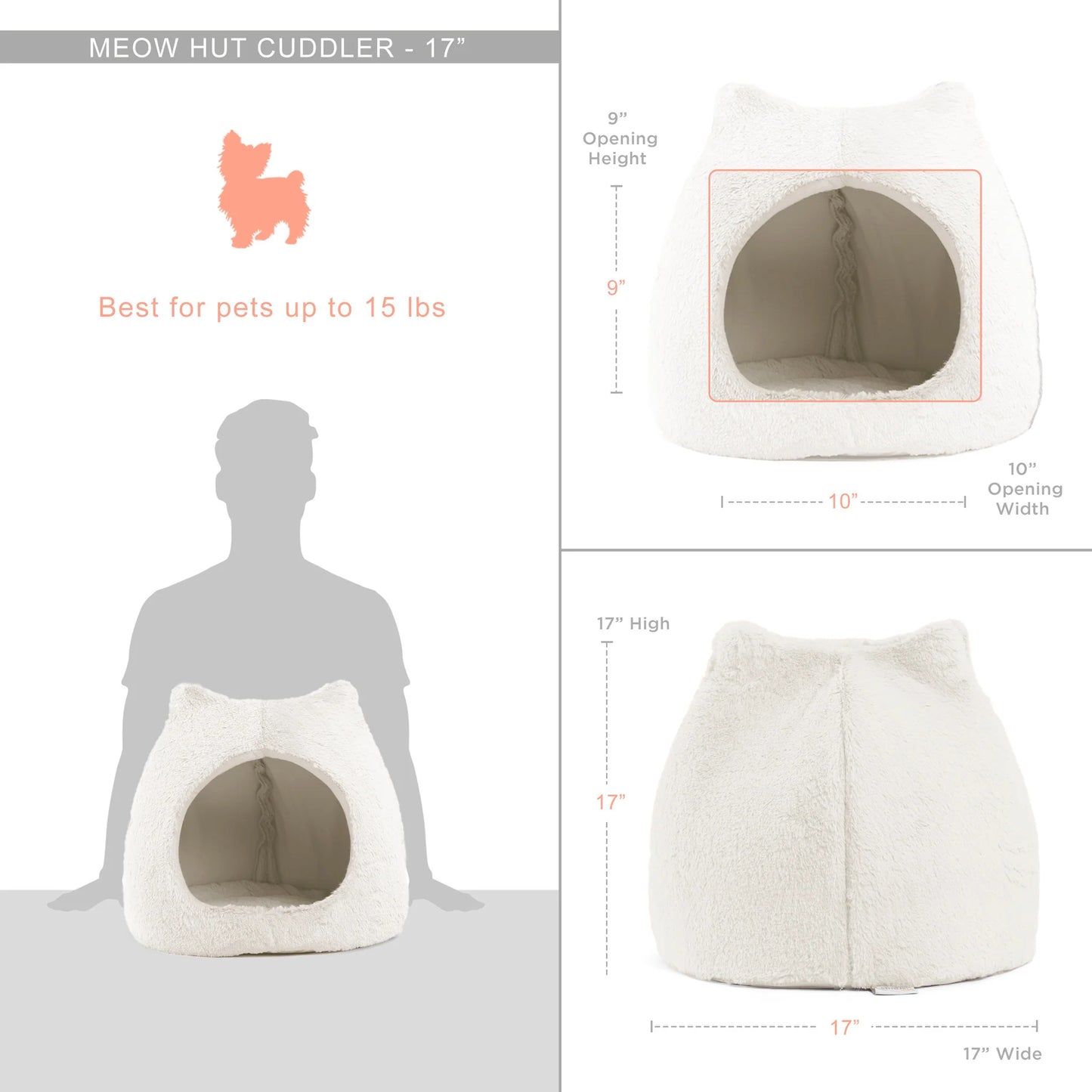 Meow Hut kattenhuisje