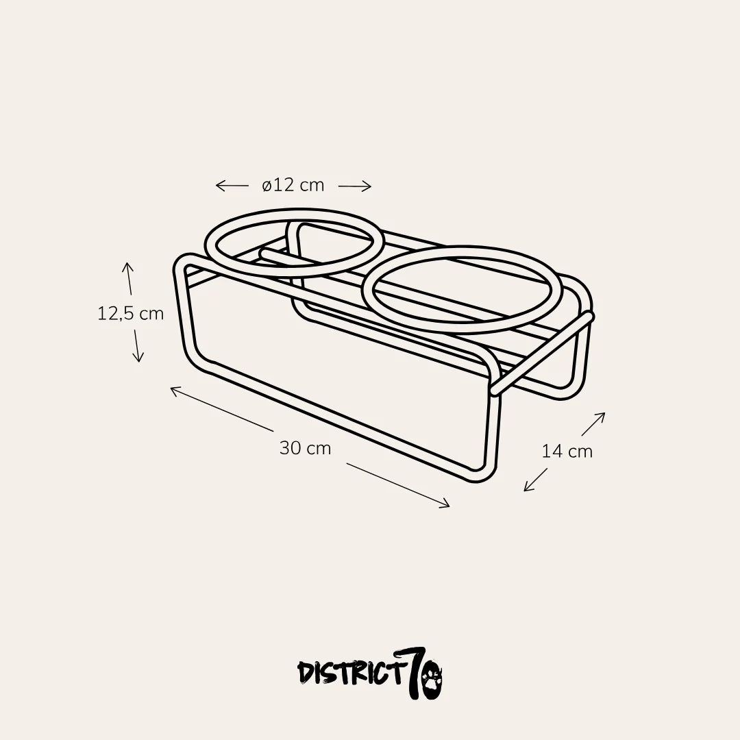 BUTLER voerbakstandaard - kat
