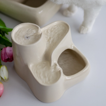 Keramische drinkfontein mini