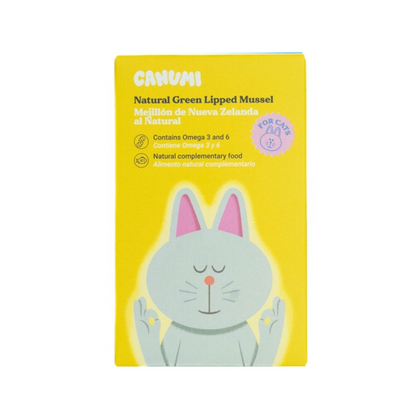 Groenlipmossels in blik voor katten