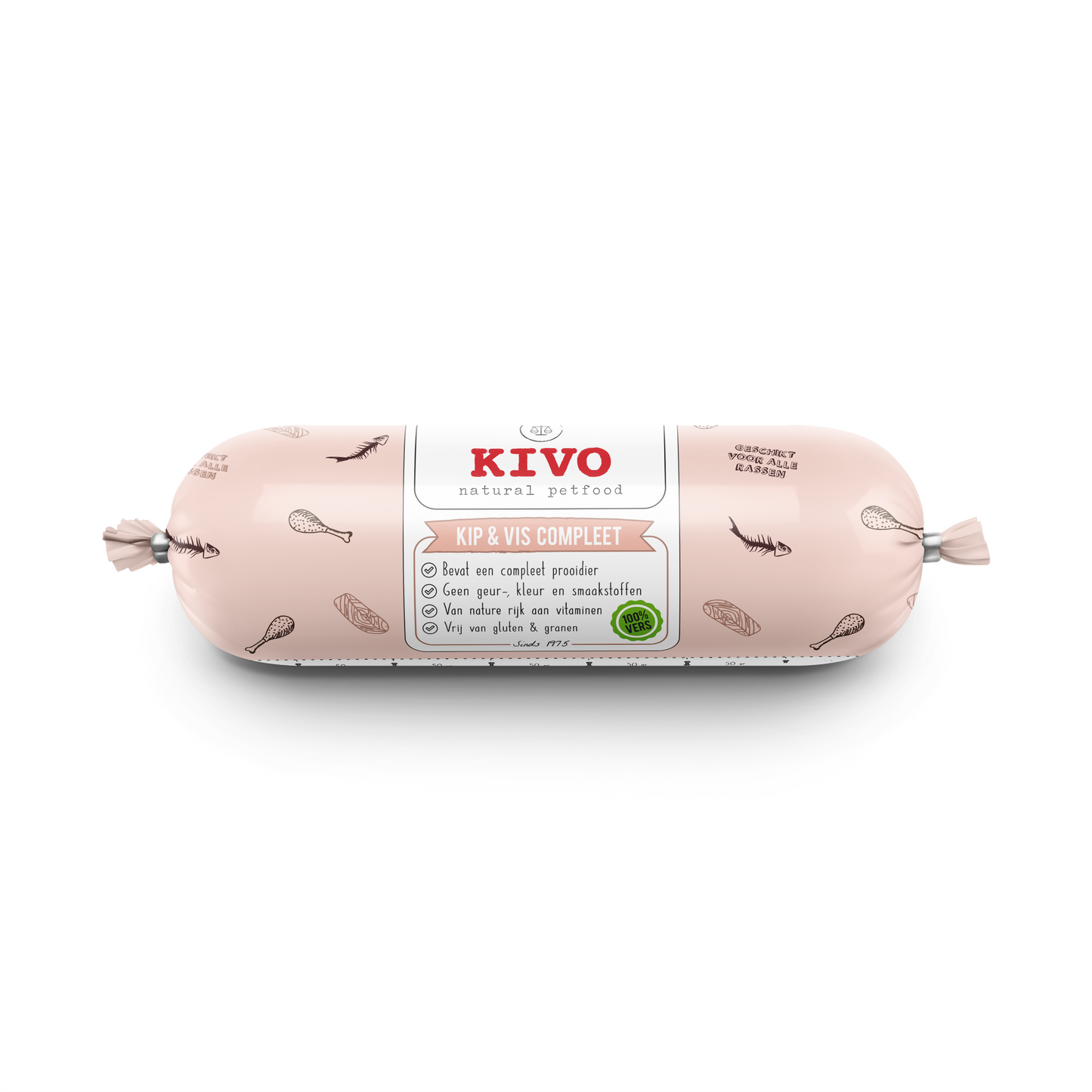 ❄ Kip & vis compleet