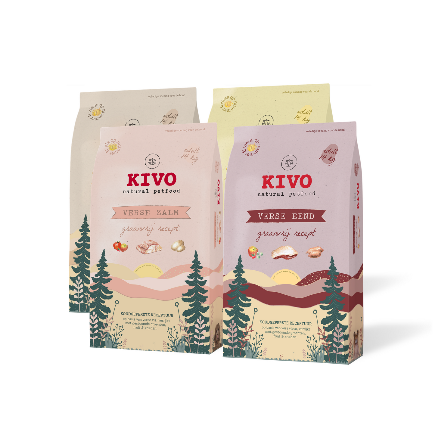 Kivo persbrok verse droogvoer