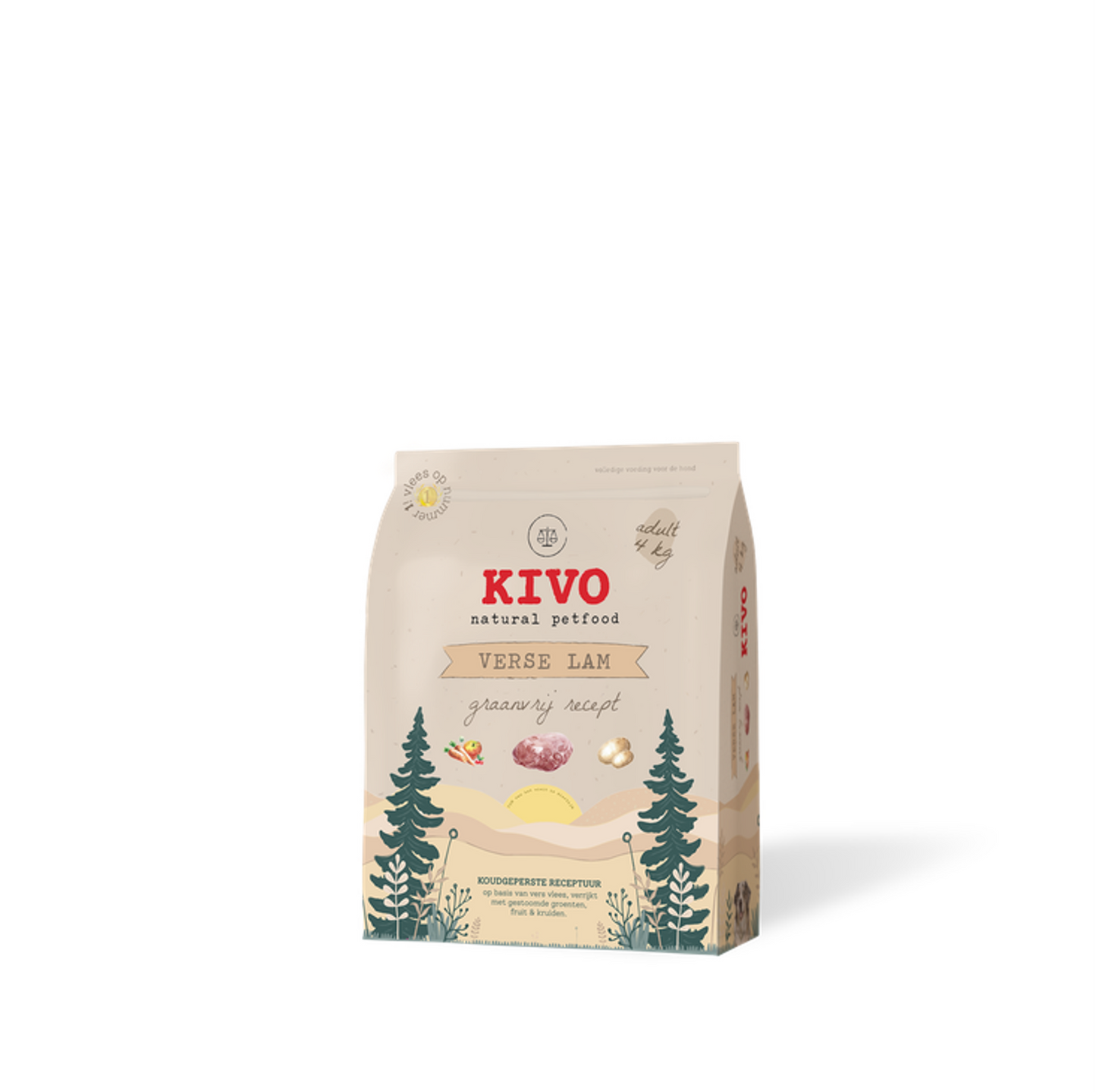 Kivo persbrok verse droogvoer