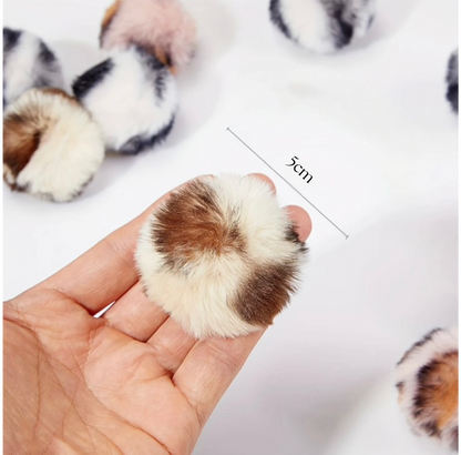 Leopard balletjes (3 stuks)