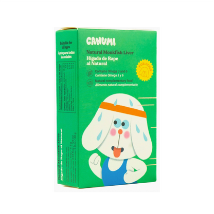 Zeeduivellever in blik voor honden