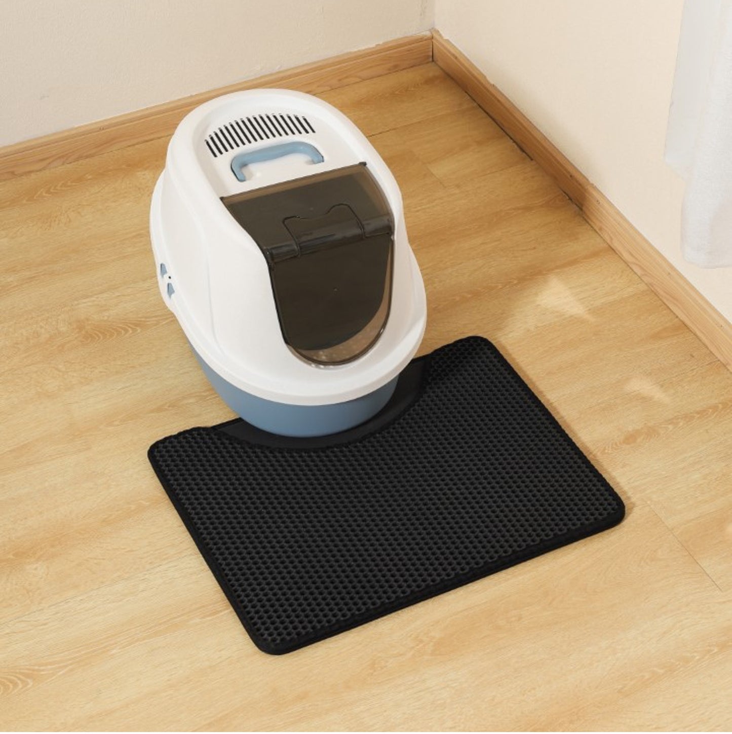 Duplex mat voor kattenbak