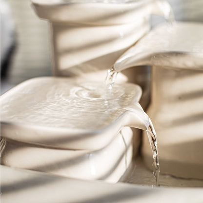 Keramische drinkfontein