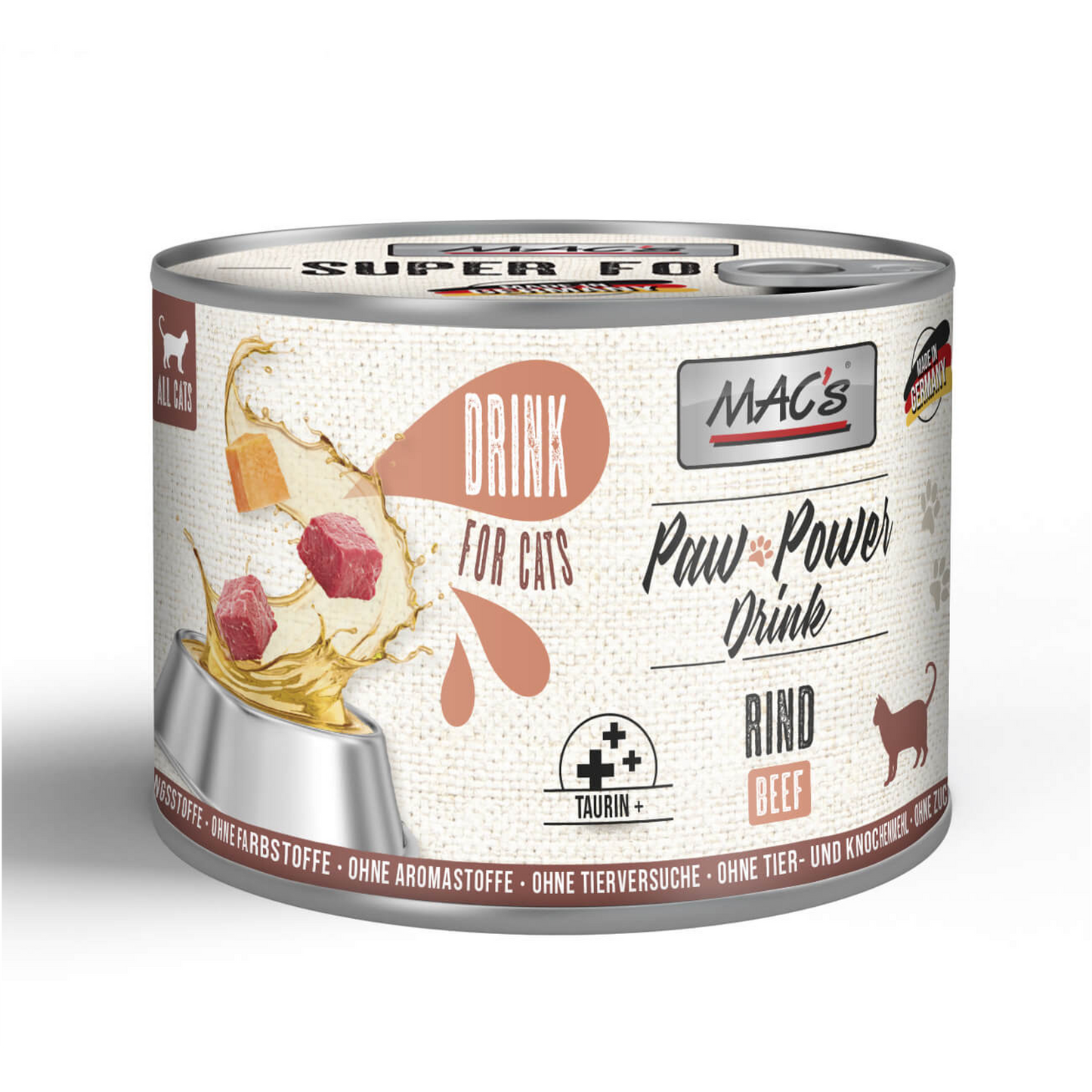 MAC's Paw Power Drinks