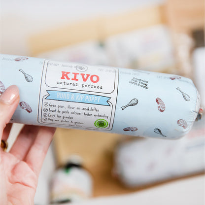 ❄ Rund & kip voor puppy's