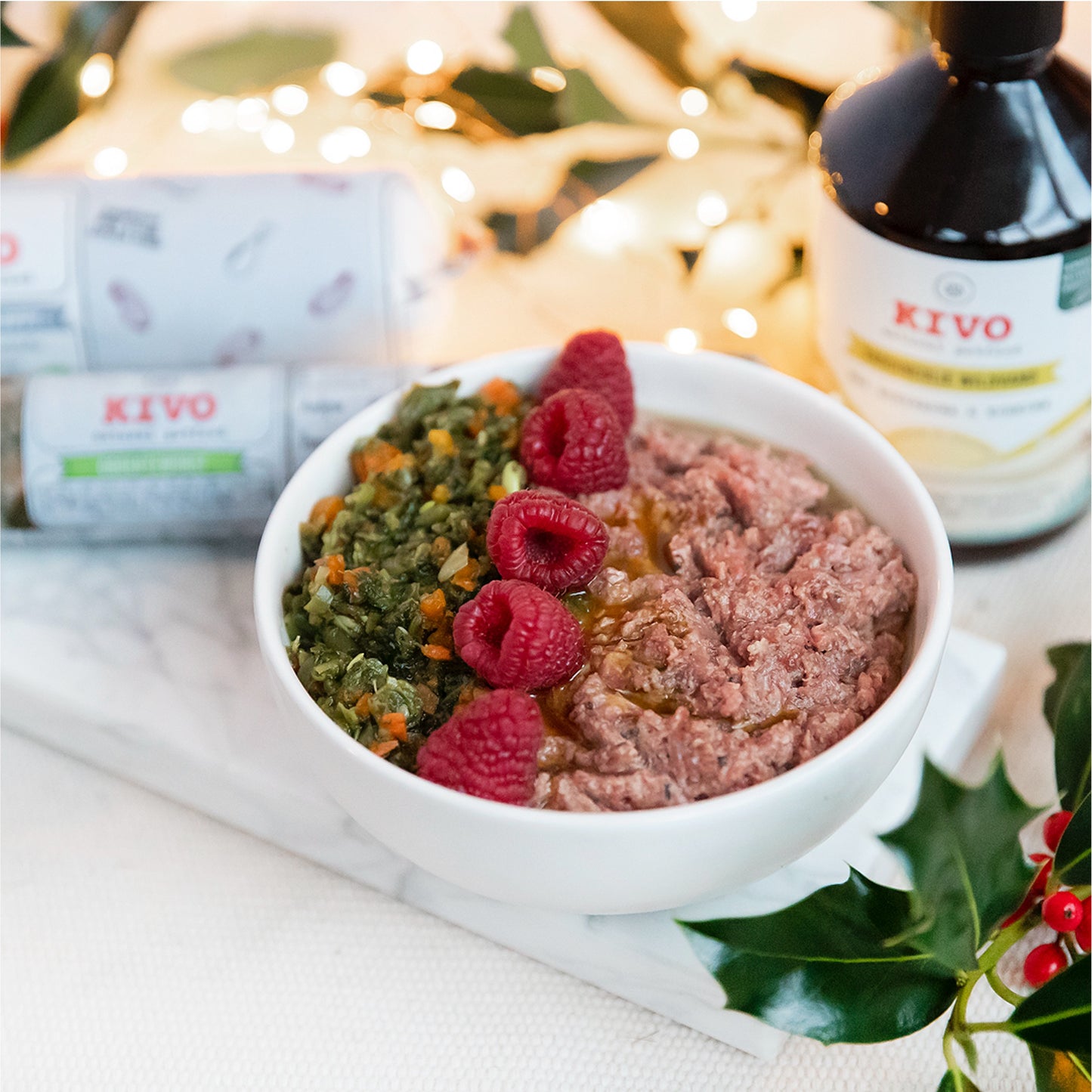 ❄ Rund & kip voor puppy's