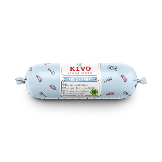 ❄ Rund & kip voor puppy's