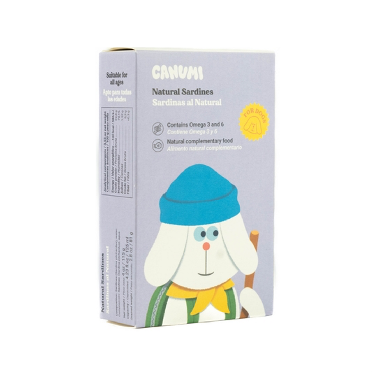 Sardines in blik voor honden