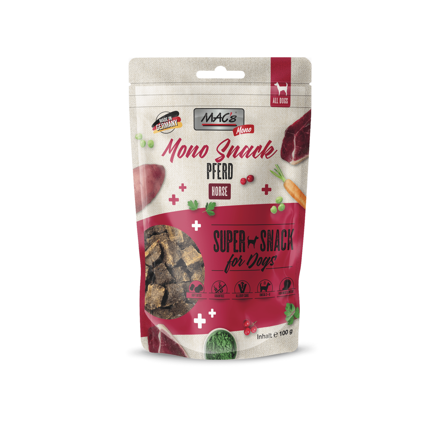 MAC's vleesstukjes voor honden