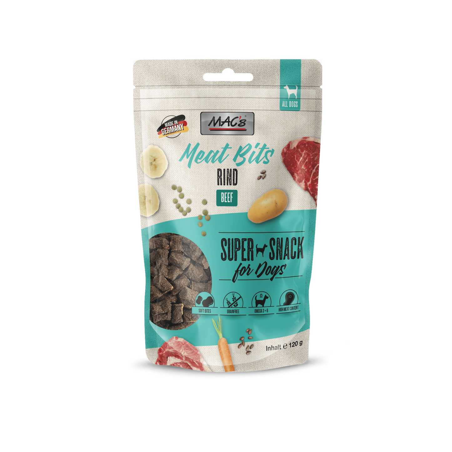 MAC's vleesstukjes voor honden