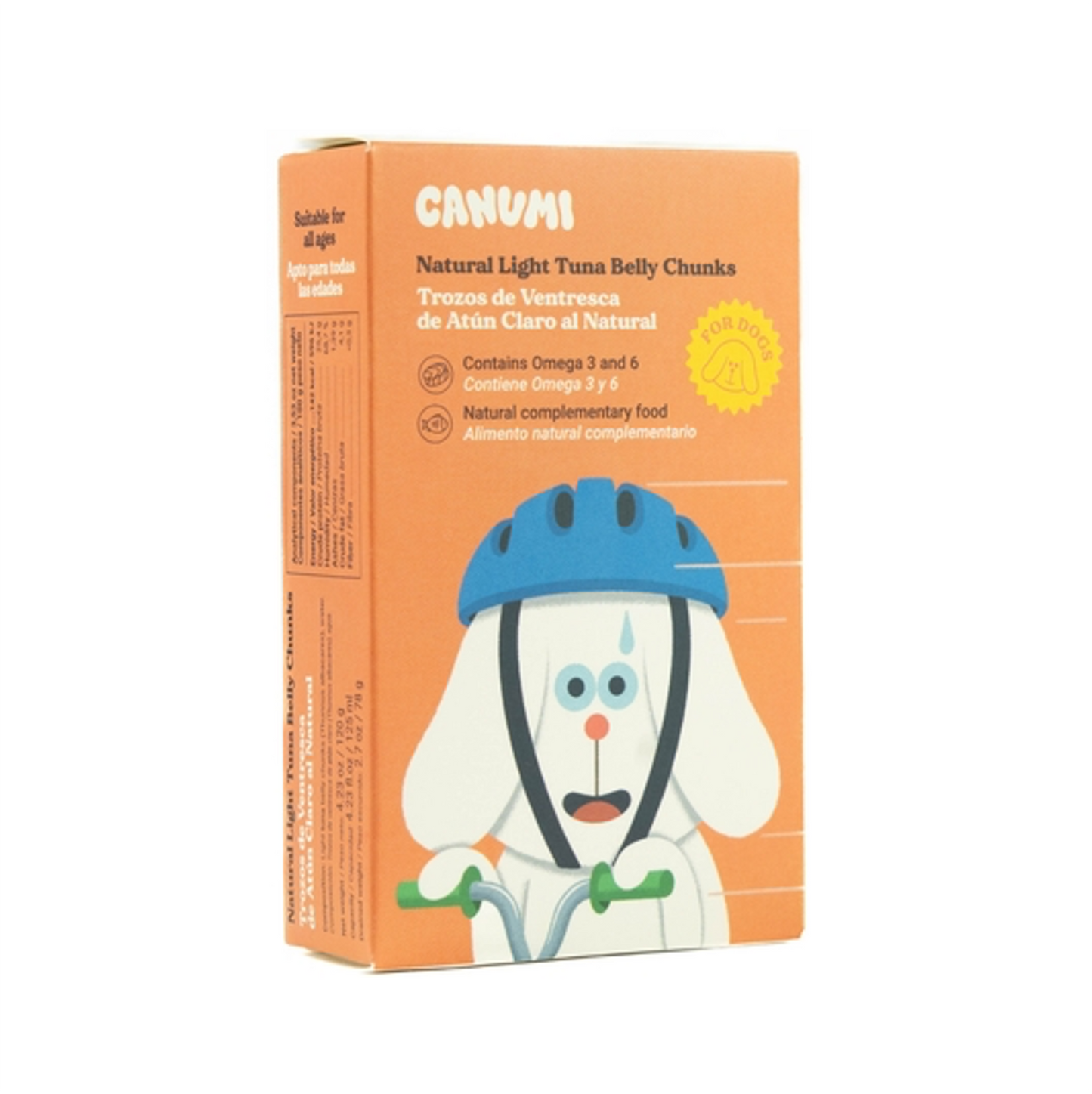 Tonijn in blik voor honden