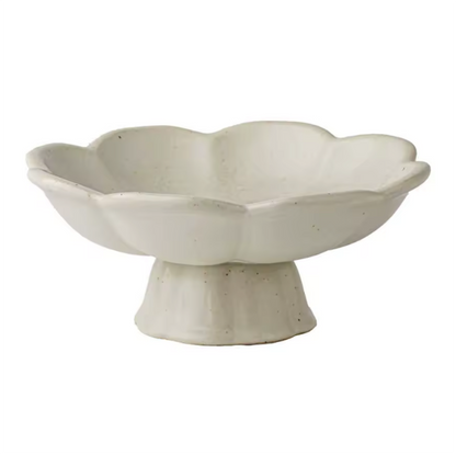 Verhoogde voerbak met bloemenrand